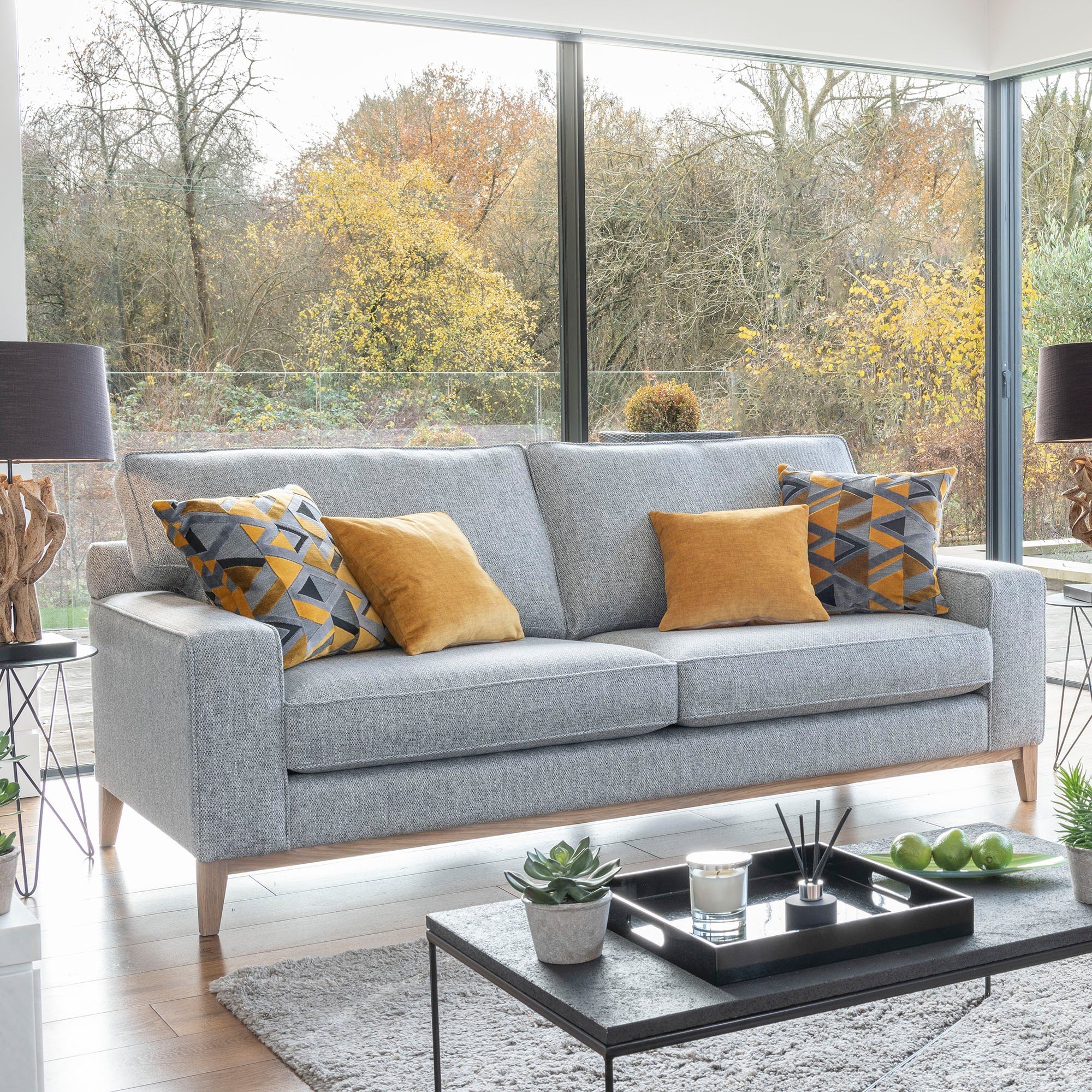Choose The Fabio 4 Seater Sofa Online At Aldiss