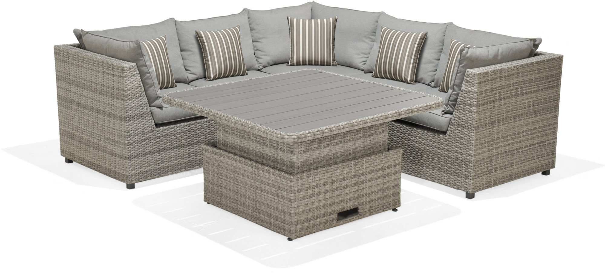 LifestyleGarden Aruba Corner Dining set Aldiss Garden Furniture