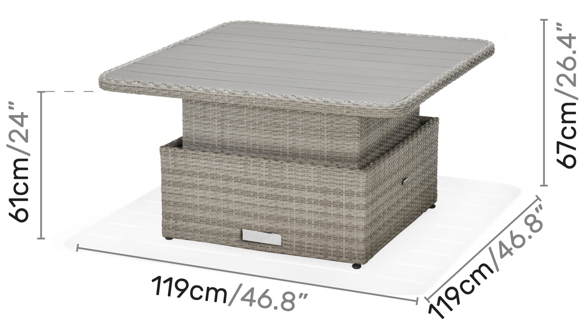 LifestyleGarden Aruba Corner Dining set Aldiss Garden Furniture