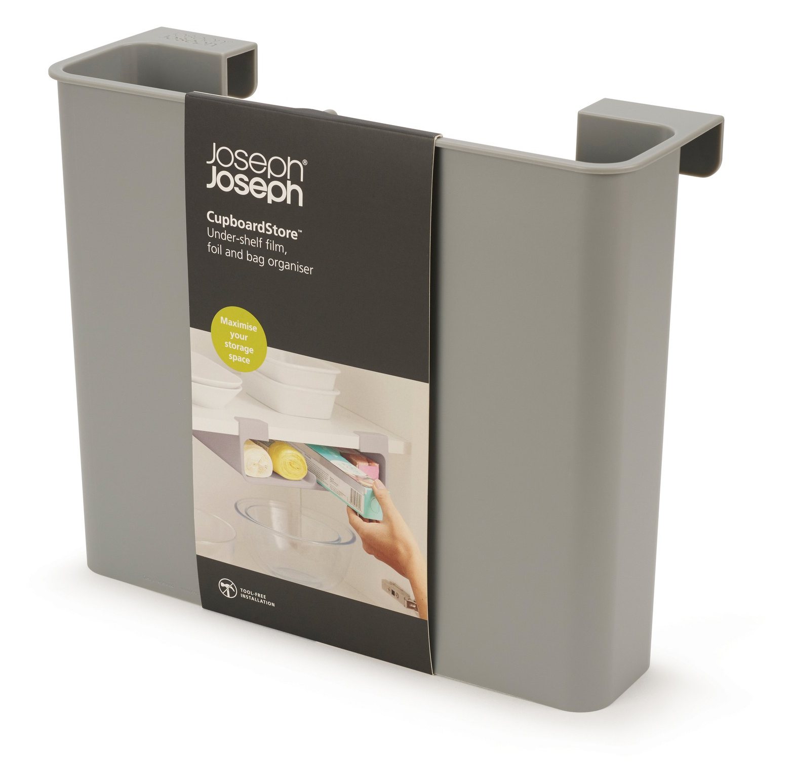 Joseph Joseph CupboardStore Film, Foil and Bag Org Grey Aldiss