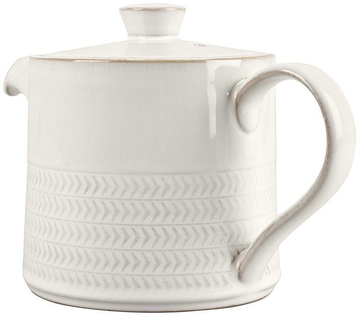 Denby Natural Canvas Textured Teapot Aldiss