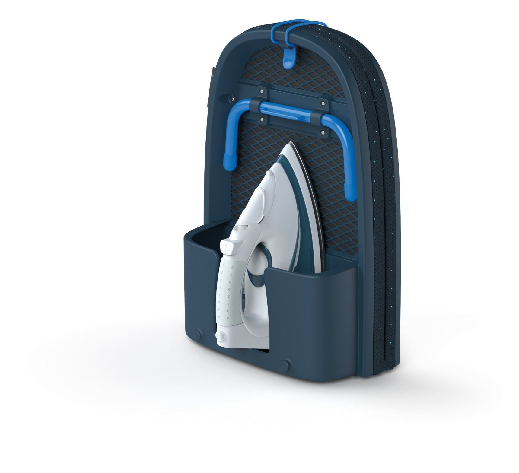 Joseph Joseph Pocket Plus Folding Tabletop Ironing Board Black/Blue Aldiss