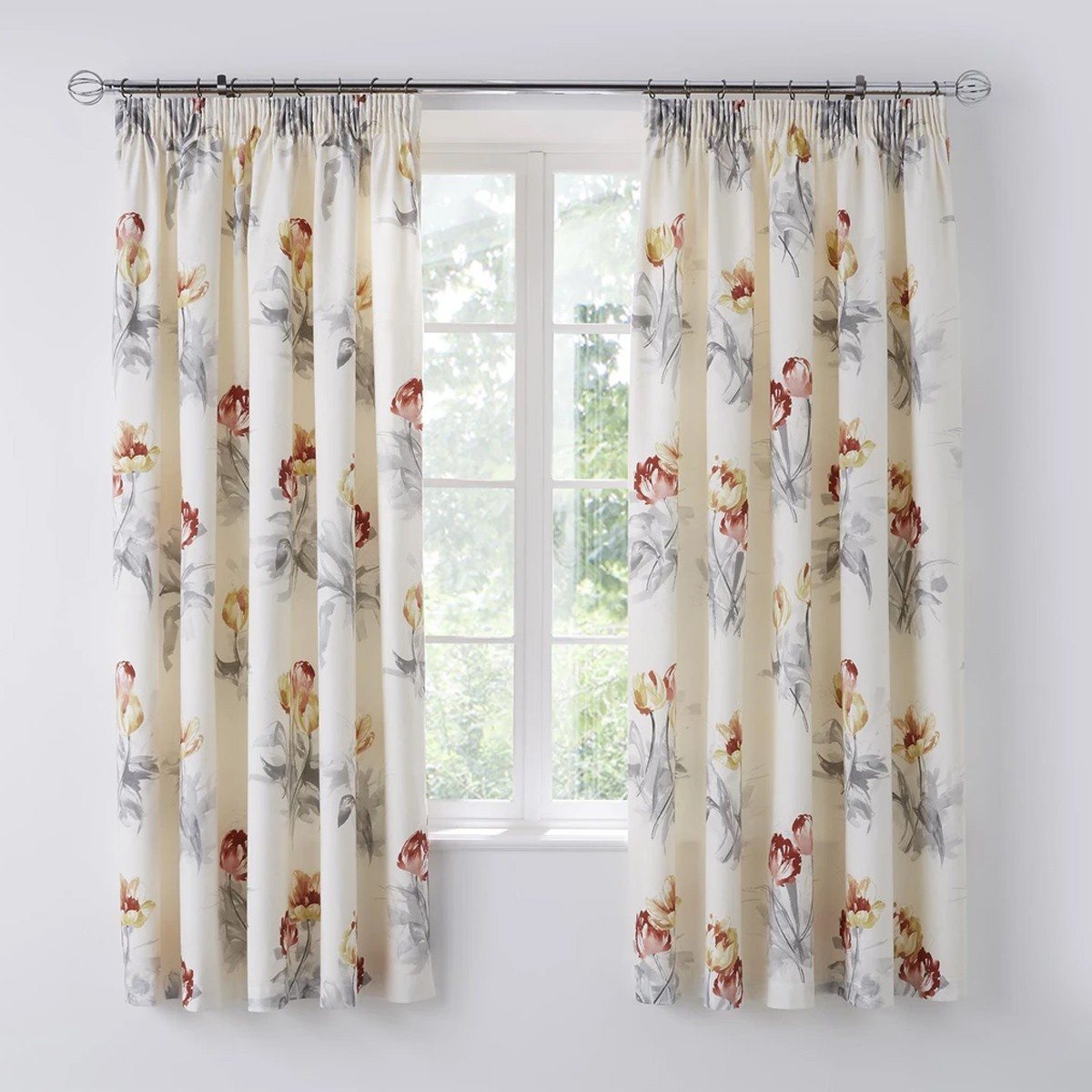 Macy Multi Ready Made Curtains Aldiss