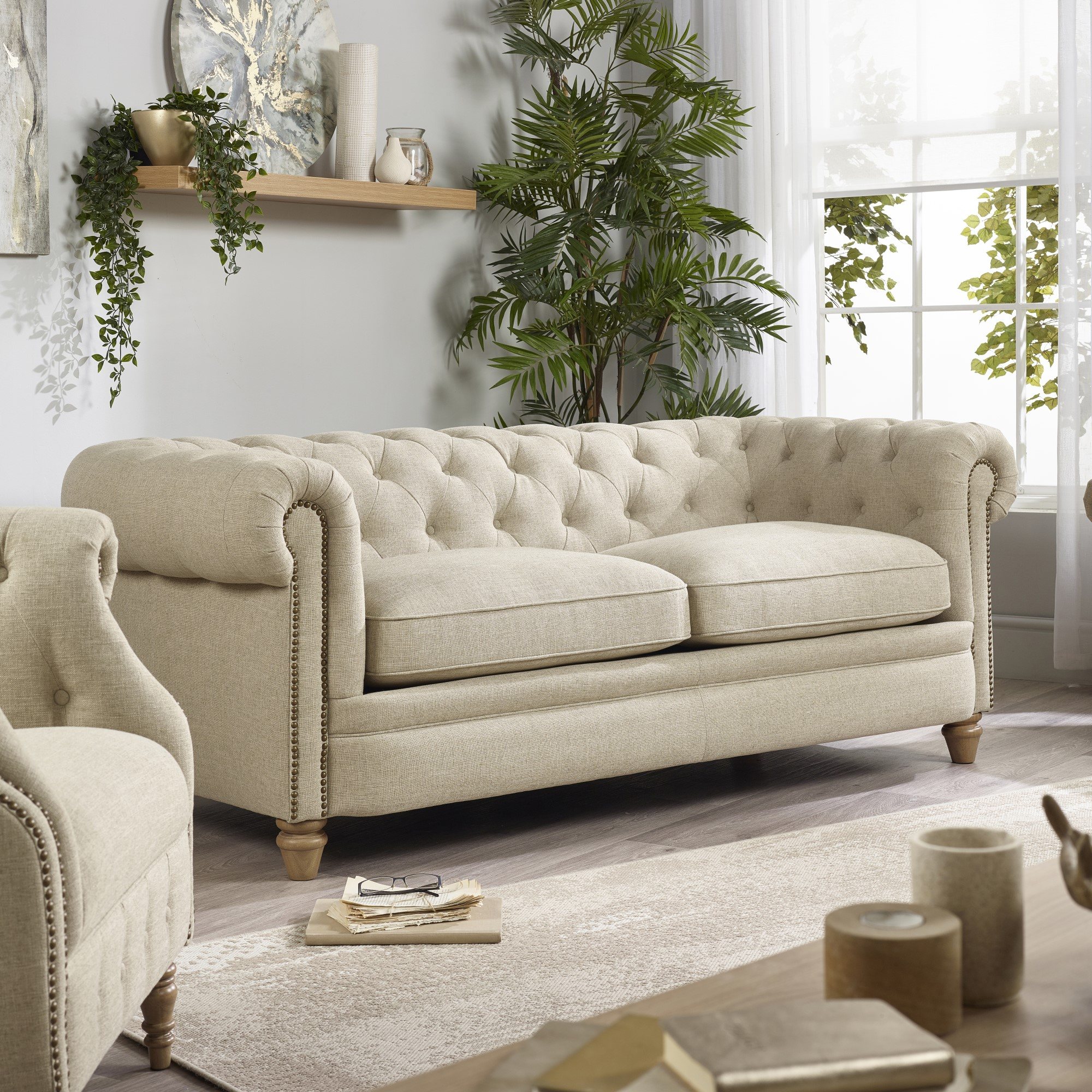 Alexander & James Abraham Junior Large Sofa in Artisan Plain Aldiss