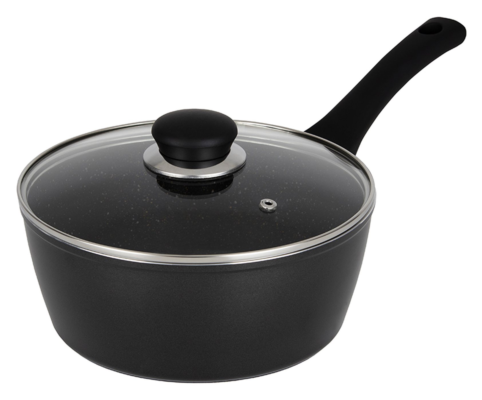 Simply Home Black Saucepans Aldiss of Norfolk