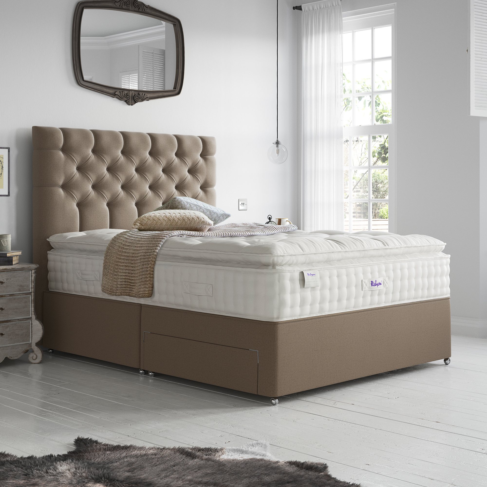 Relyon Luxury Silk 2850 Mattress Aldiss of Norfolk
