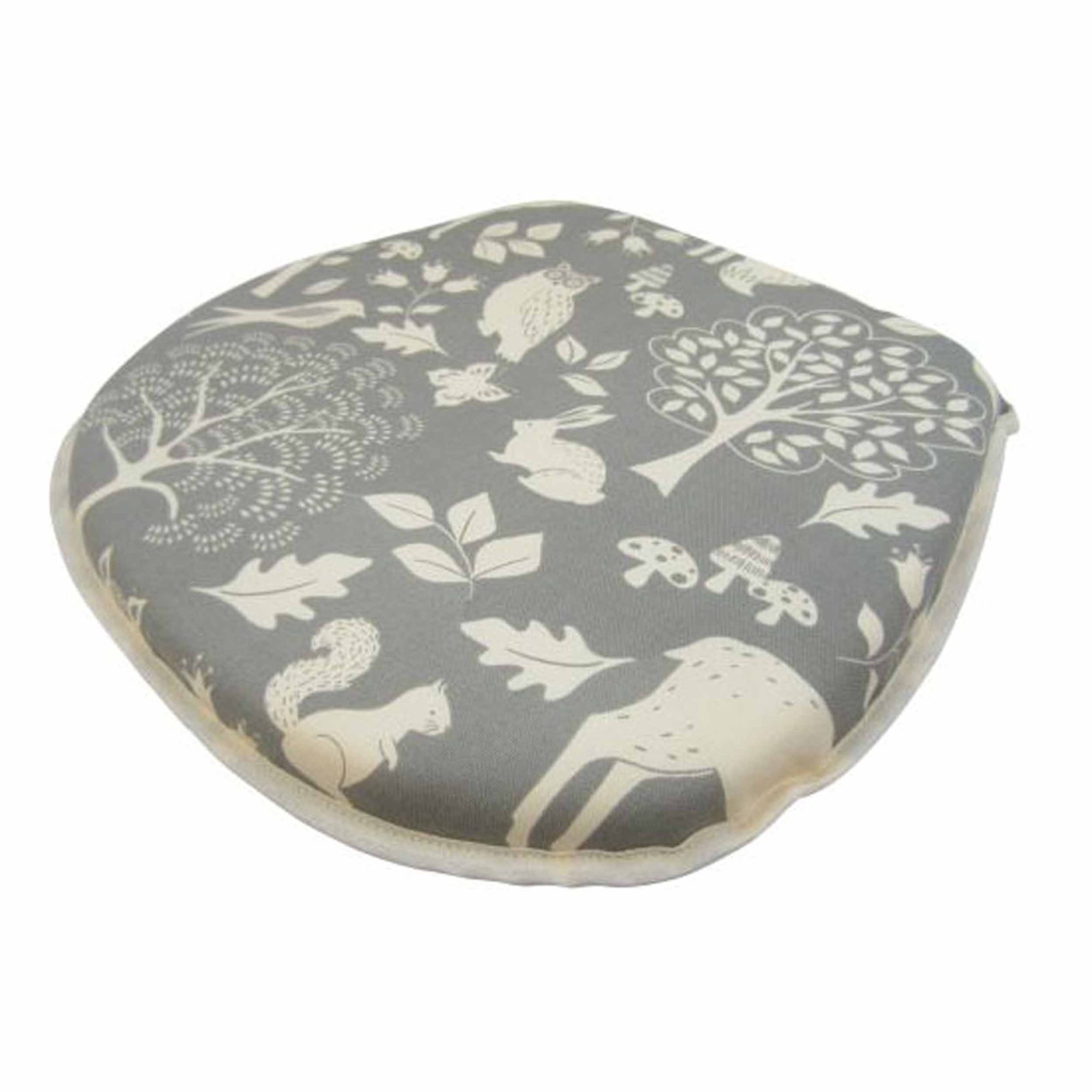 Ashdown Grey Seat Pad Aldiss of Norfolk