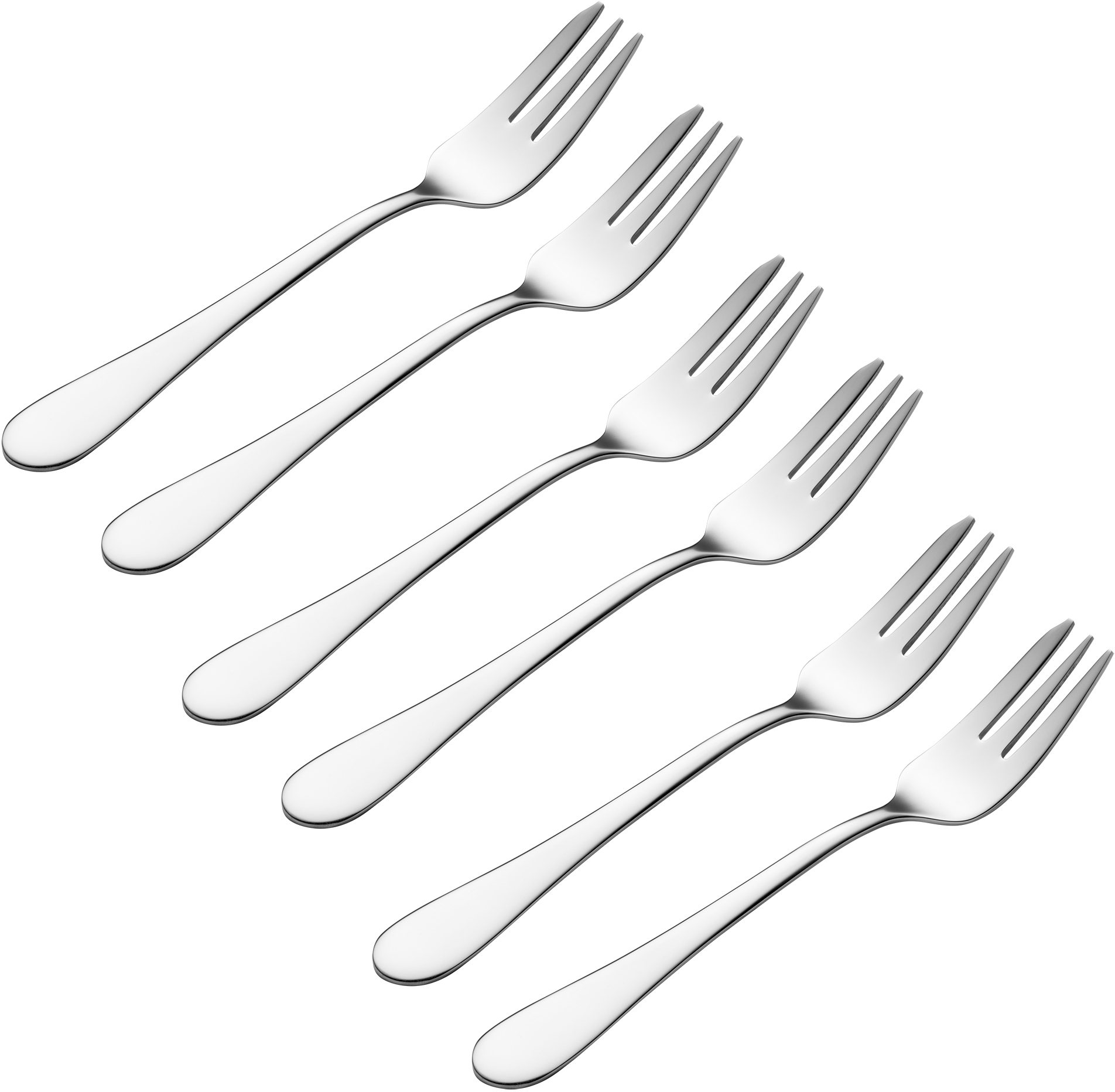 Viners Select 6 Piece Pastry Fork Set Aldiss of Norfolk