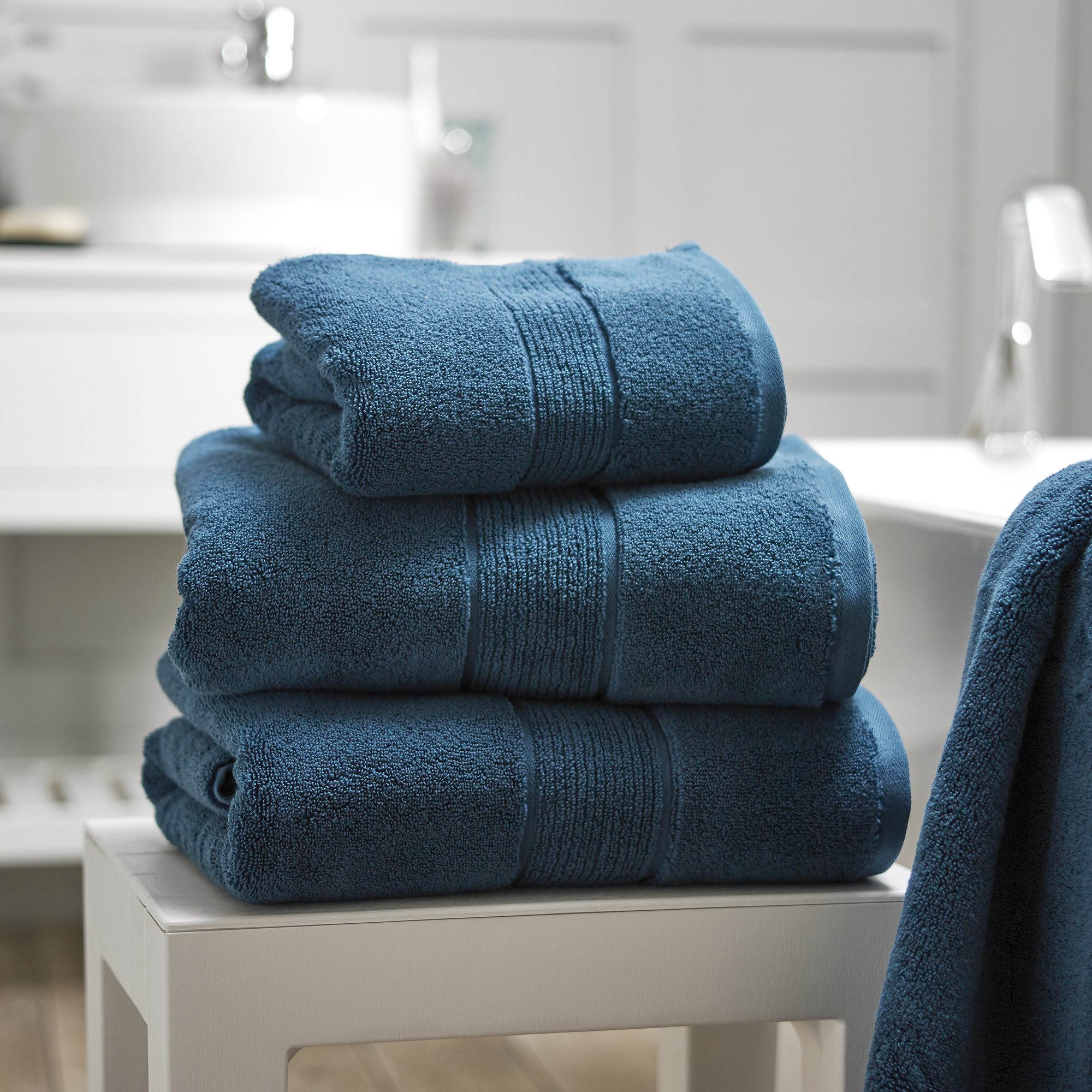 Deyongs Winchester Towels Petrol Aldiss of Norfolk