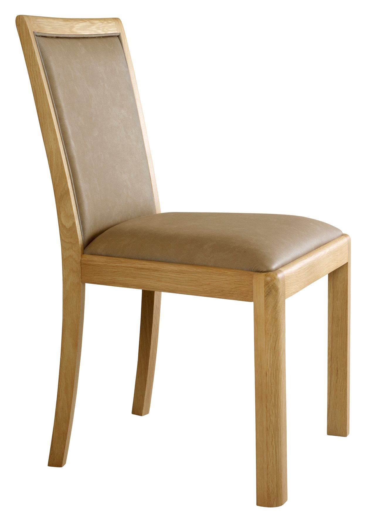 Sevenoaks Low Back Dining Chair in Faux Leather Aldiss of Norfolk
