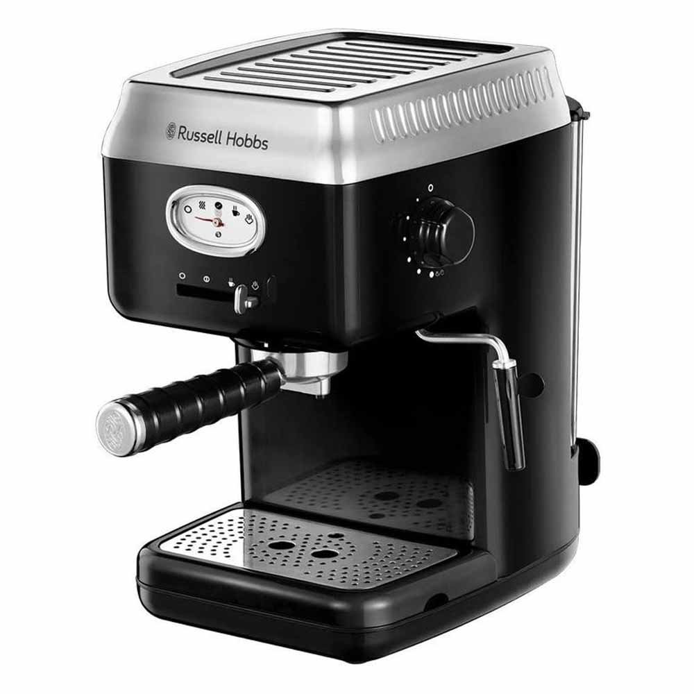 Russell Hobbs Retro Espresso Machine | Aldiss of Norfolk