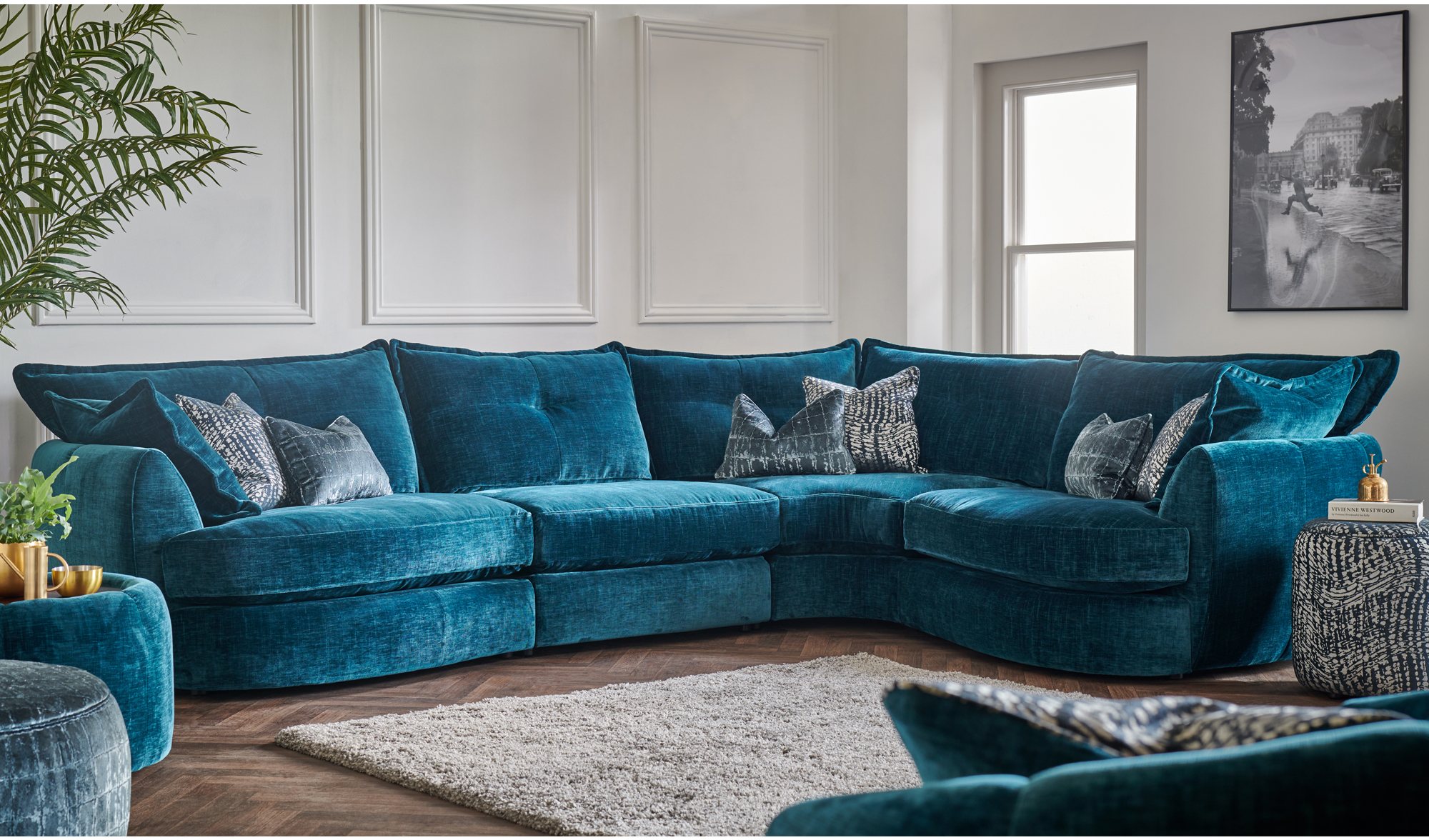 Large Modern Corner Sofas Uk Baci Living Room
