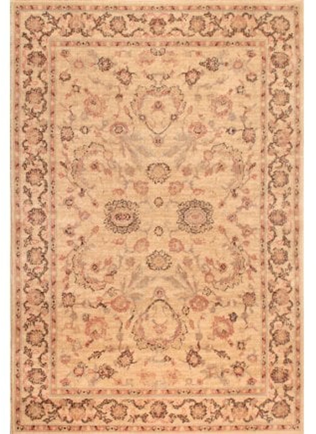 Keshan Supreme Shiraz Cream Rug Aldiss of Norfolk