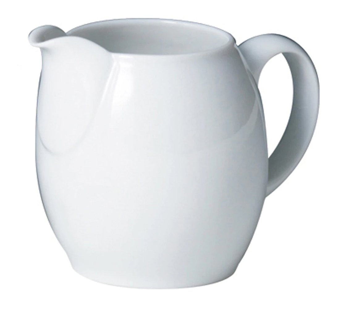 Denby White Small Jug Aldiss Of Norfolk