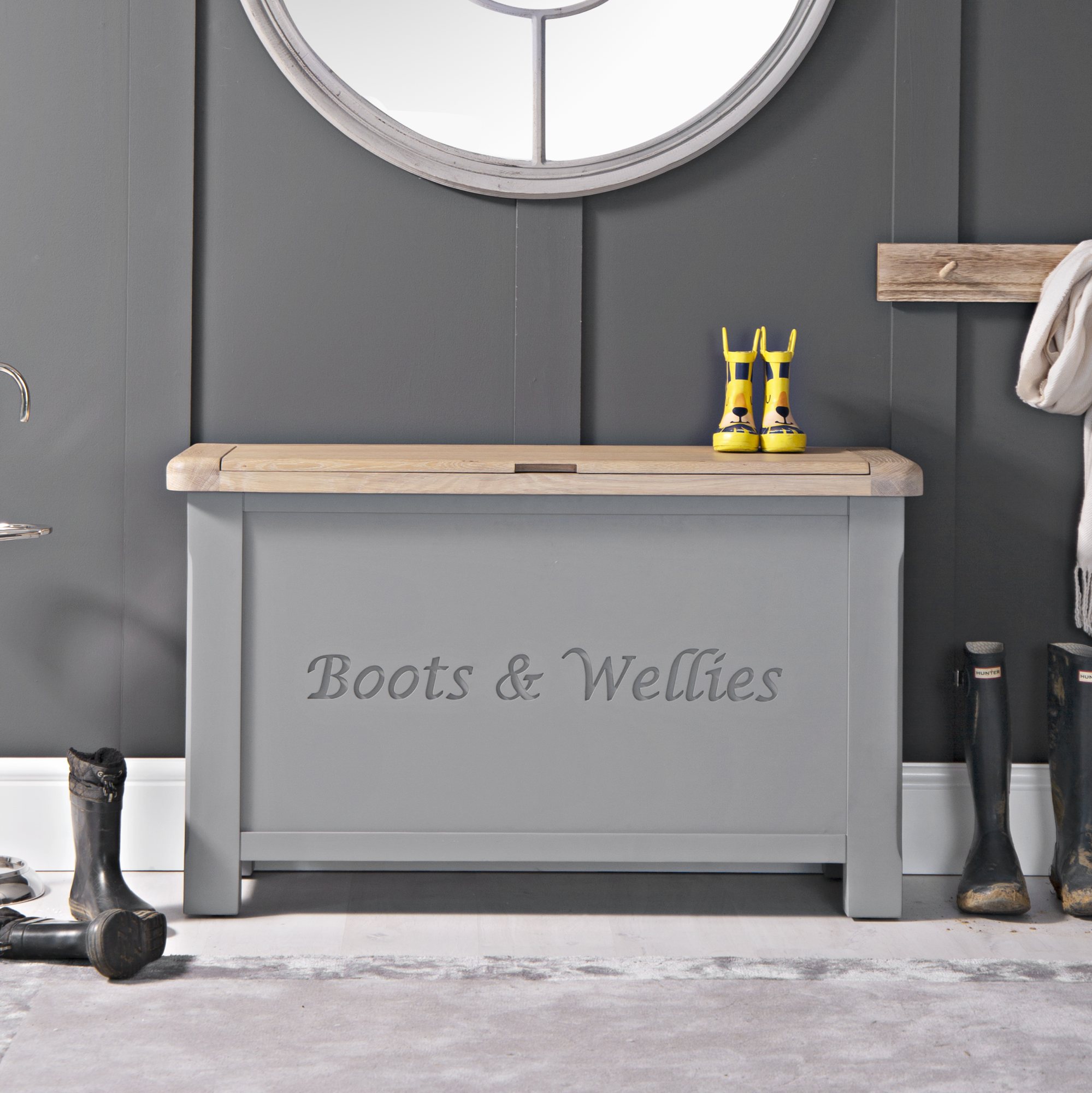 Shoe and on sale welly storage