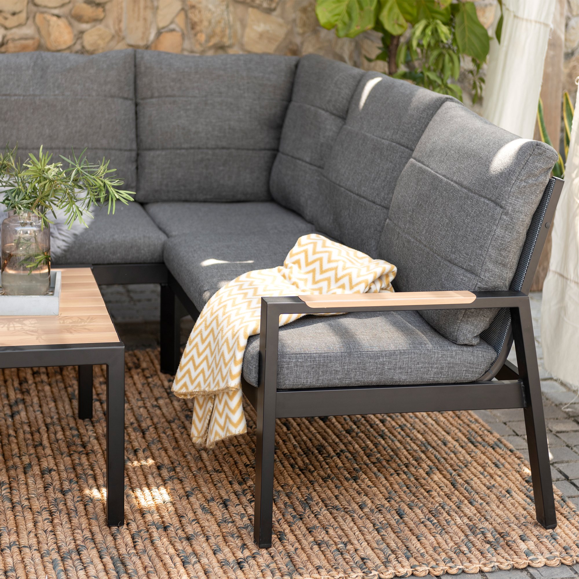LifestyleGarden Panama Corner Set Aldiss Garden Furniture