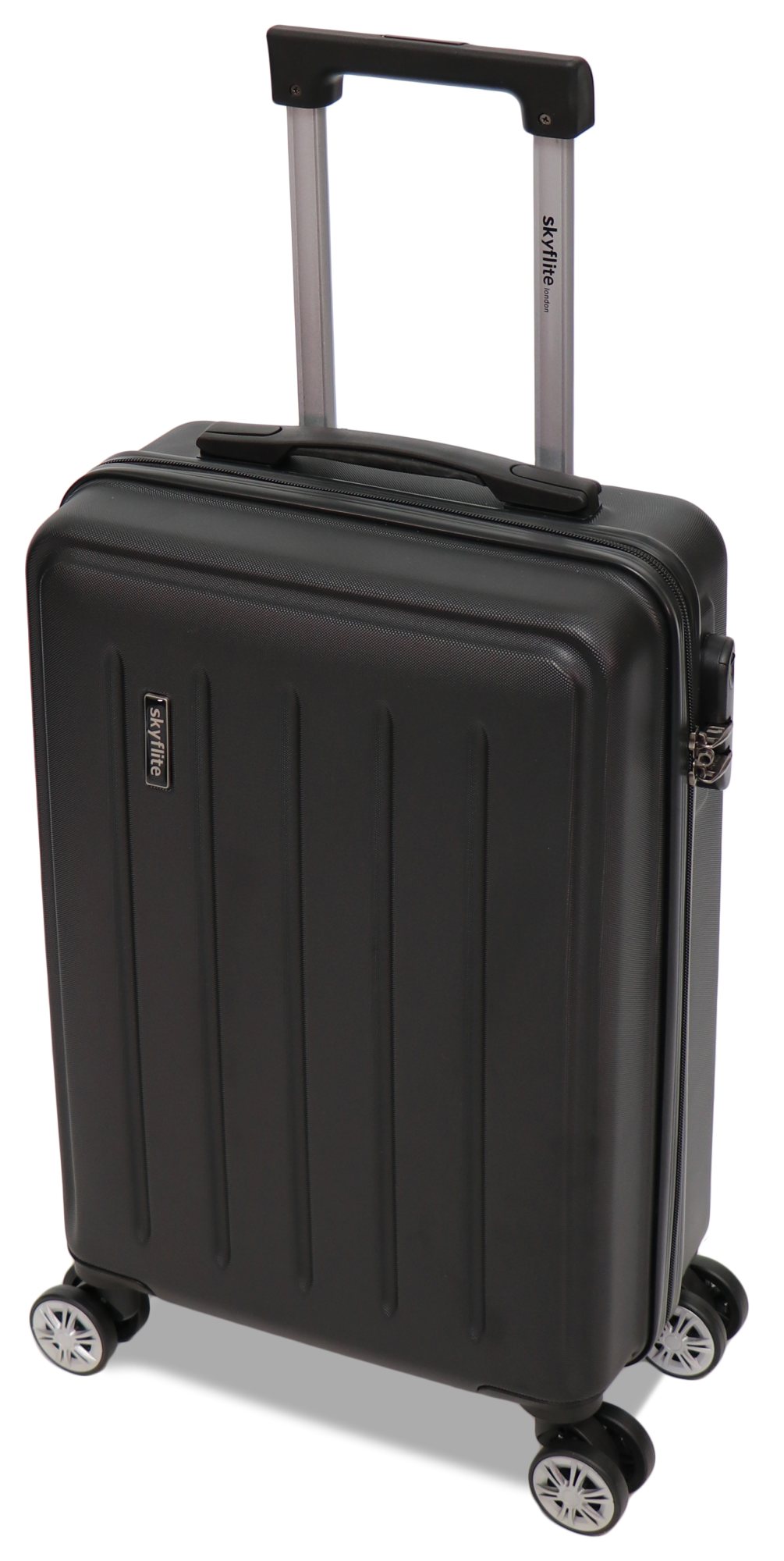 Skyflite Dolomite Black Hard Shell Suitcase Aldiss