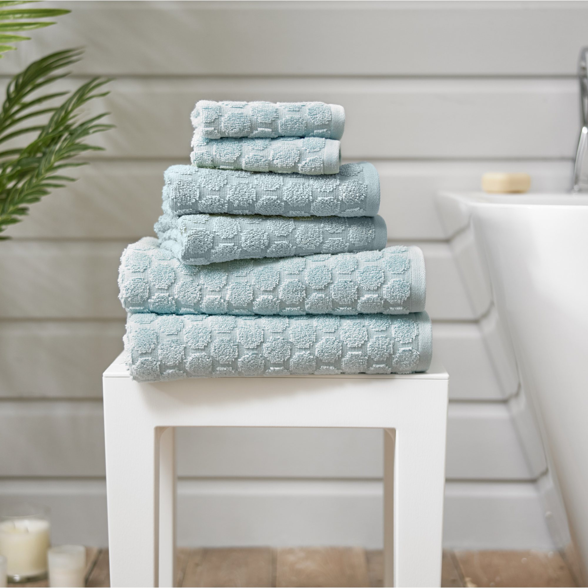 Deyongs | Sky Blue Sierra Towels | Aldiss of Norfolk