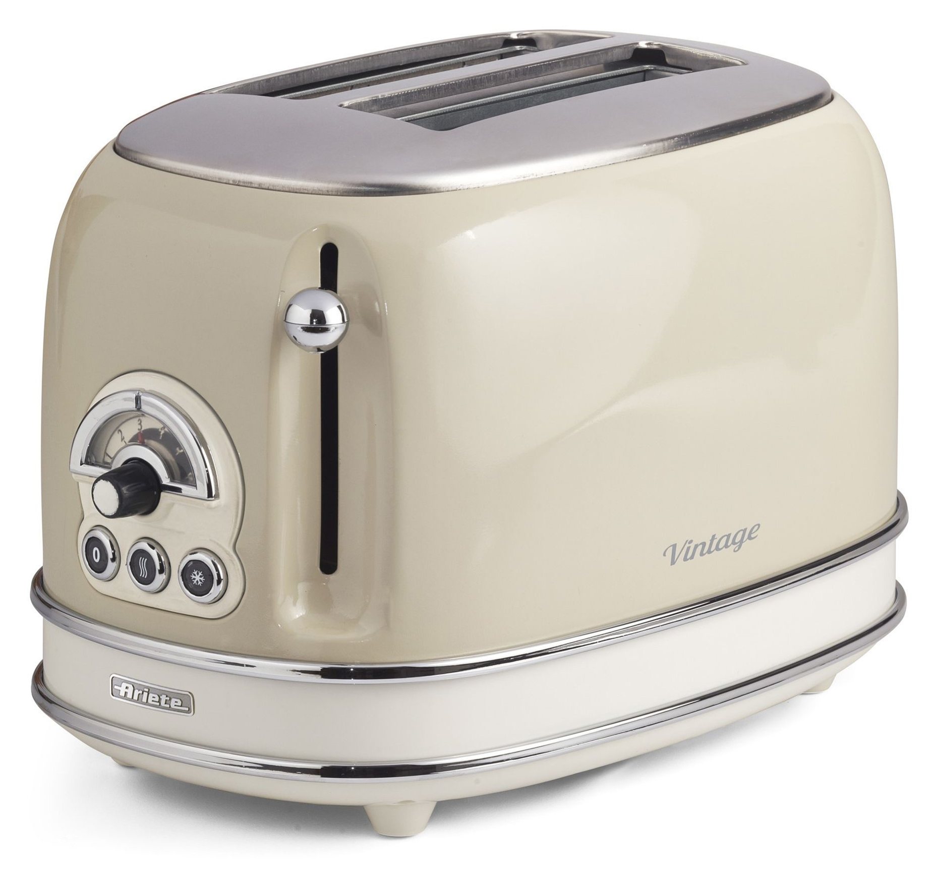 Retro cream toaster hotsell