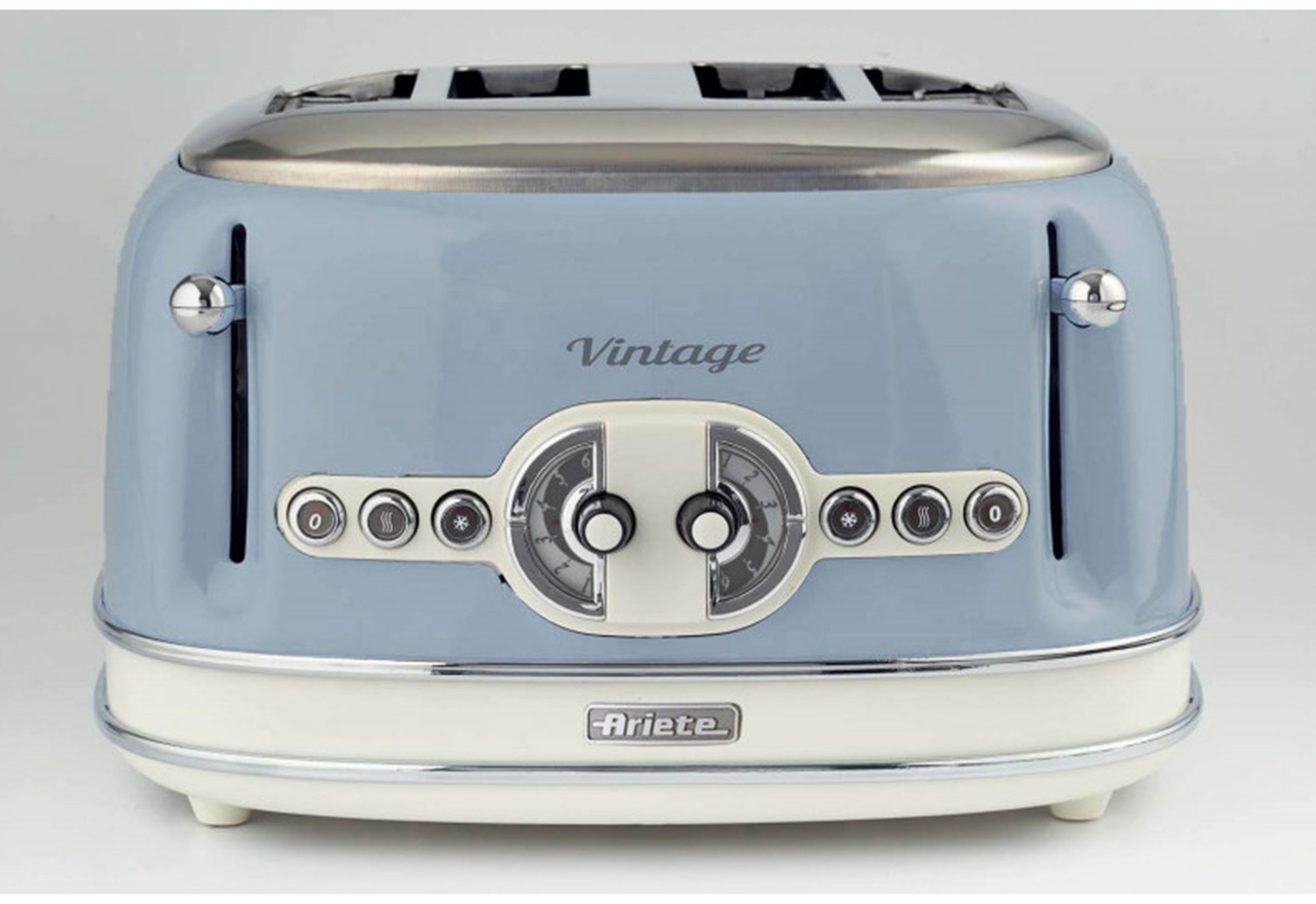 Ariete Vintage 4 Slice Toaster Blue Aldiss of Norfolk