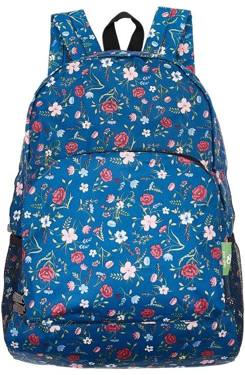 ECO CHIC Unisex Rucksack – Klassisches Design, Aus Recycelten Plastikflaschen, 18 Liter, 200 G Leicht