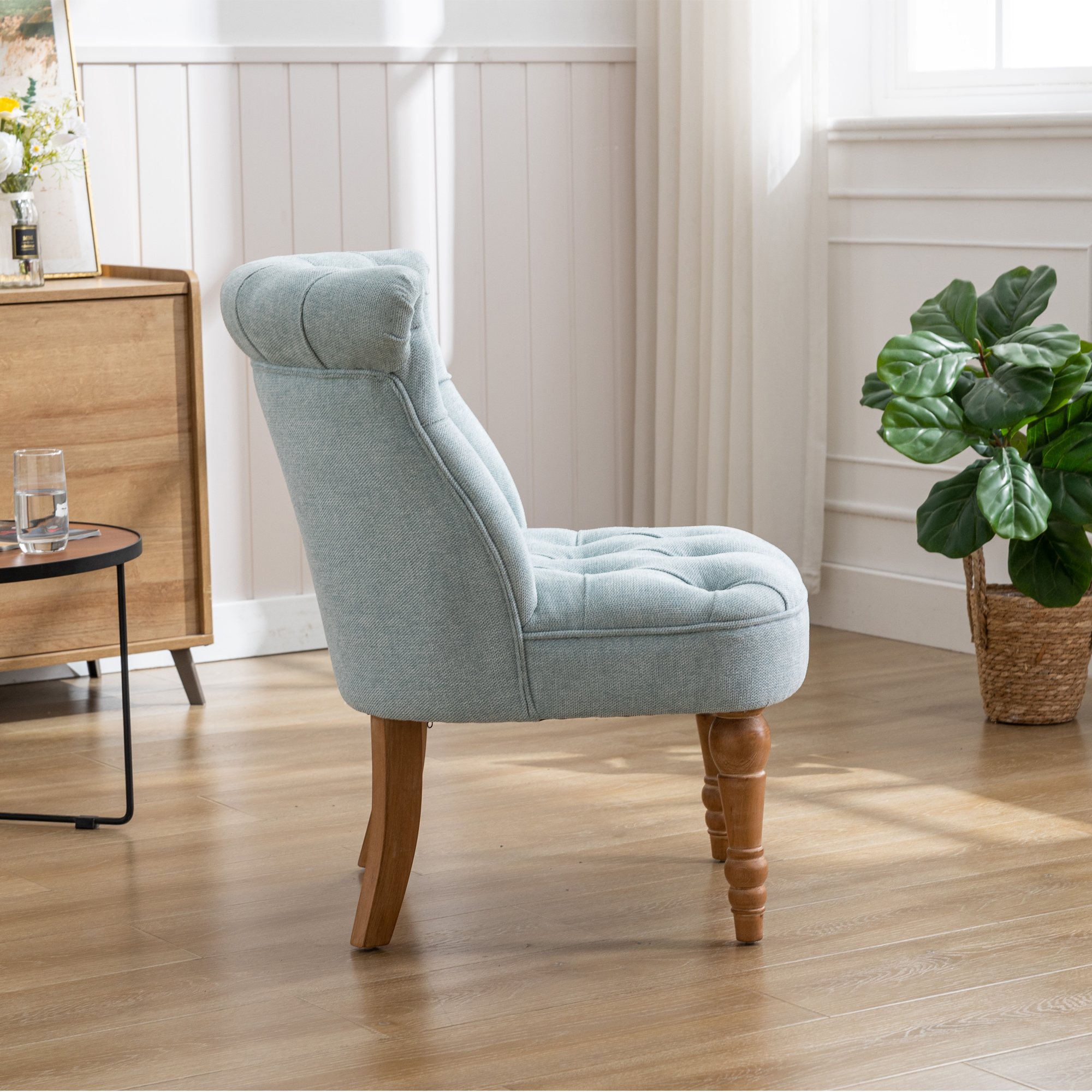 Cotswold Accent Chair in Duck Egg Aldiss of Norfolk