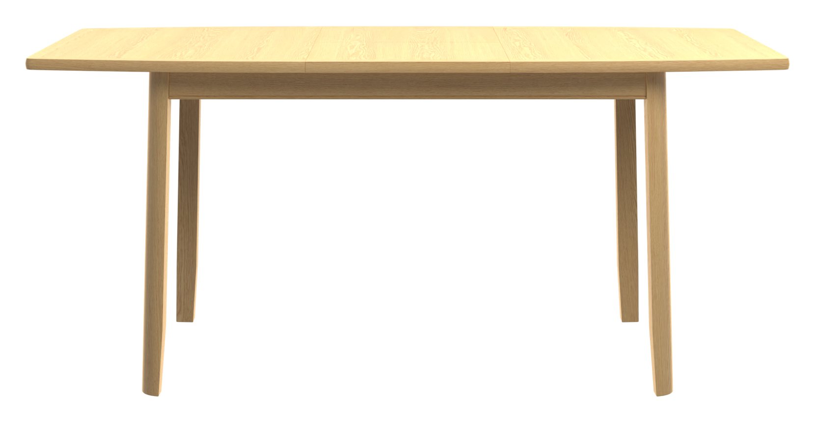 Warwick Oak Small Rectangle Dining Table on Legs Aldiss