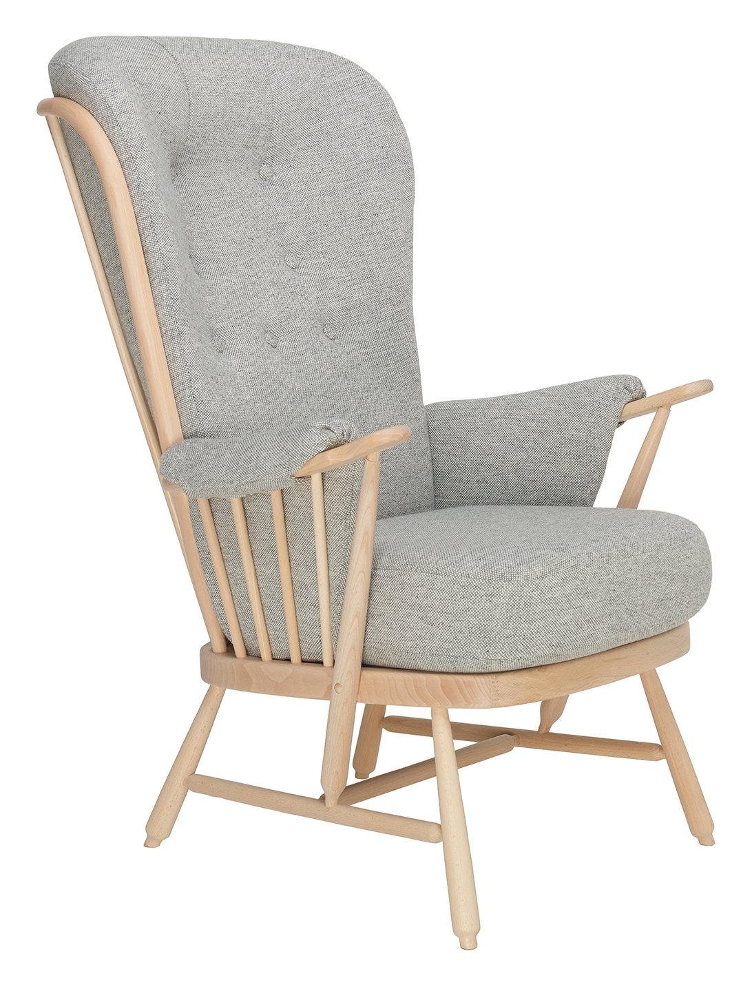 Ercol Evergreen High Back Easy Chair Aldiss of Norfolk