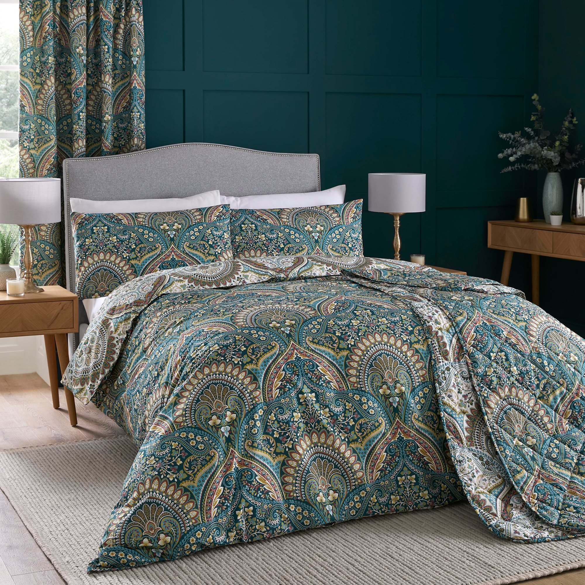 D D Palais Teal Duvet Cover Set Aldiss Of Norfolk d-d-palais-teal-duvet-cover-set-aldiss-of-norfolk