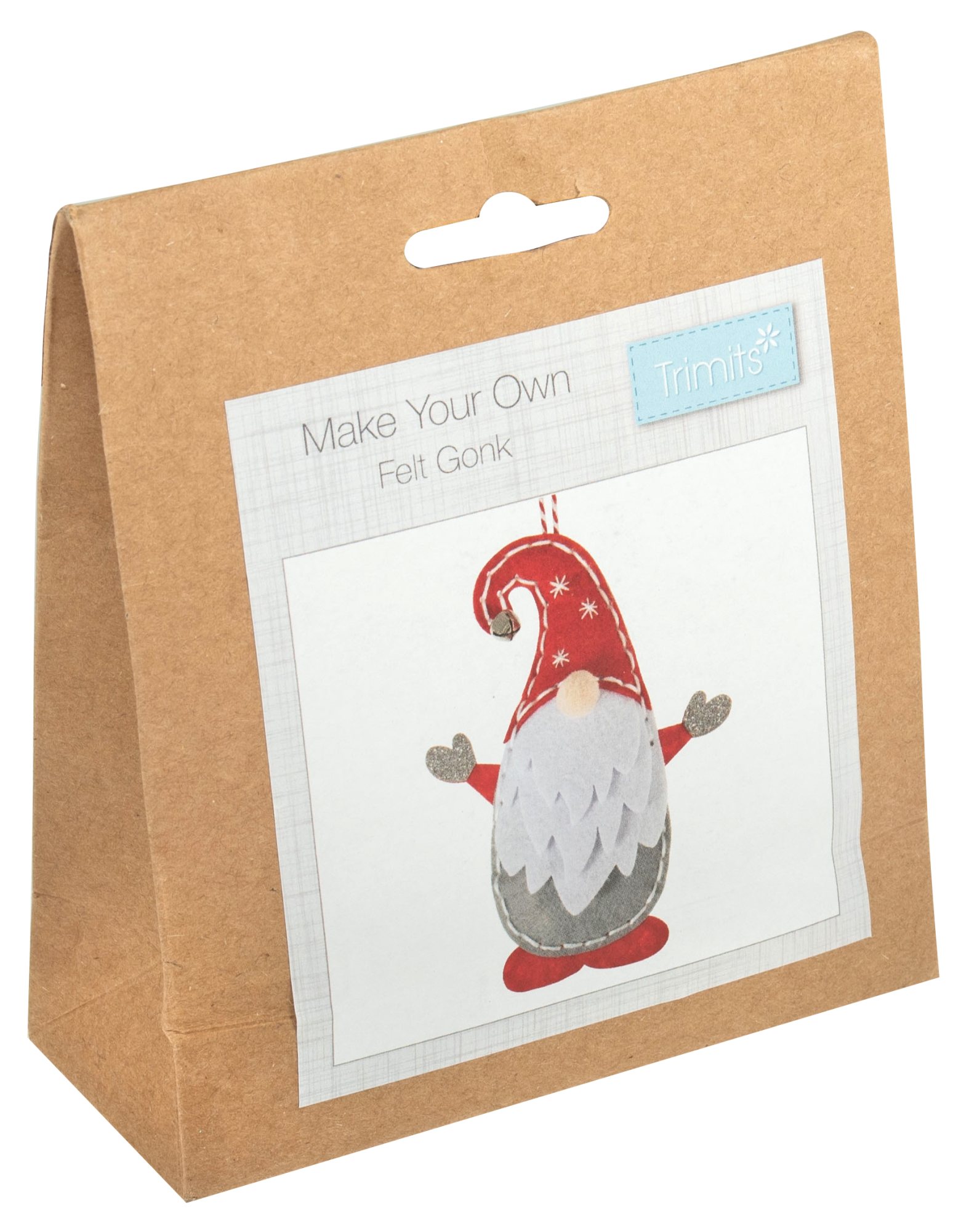 Trimits Gonk Felt Craft Kit Aldiss of Norfolk