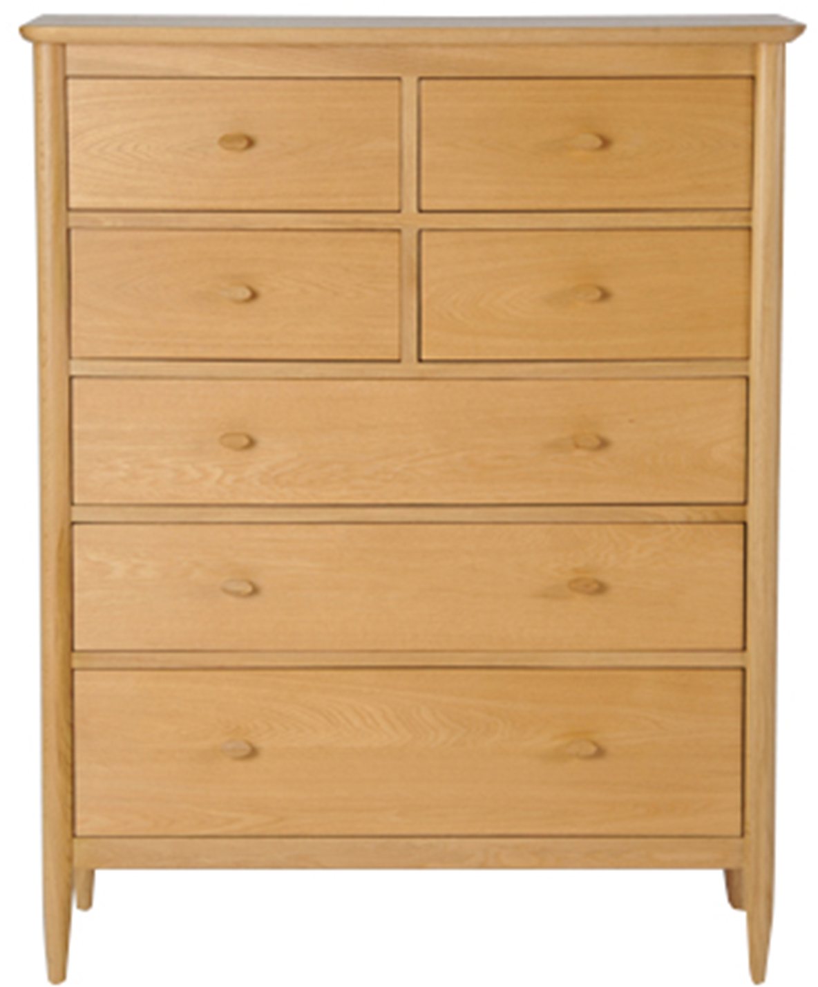 Ercol Teramo 7 Drawer Chest of Drawers Aldiss of Norfolk