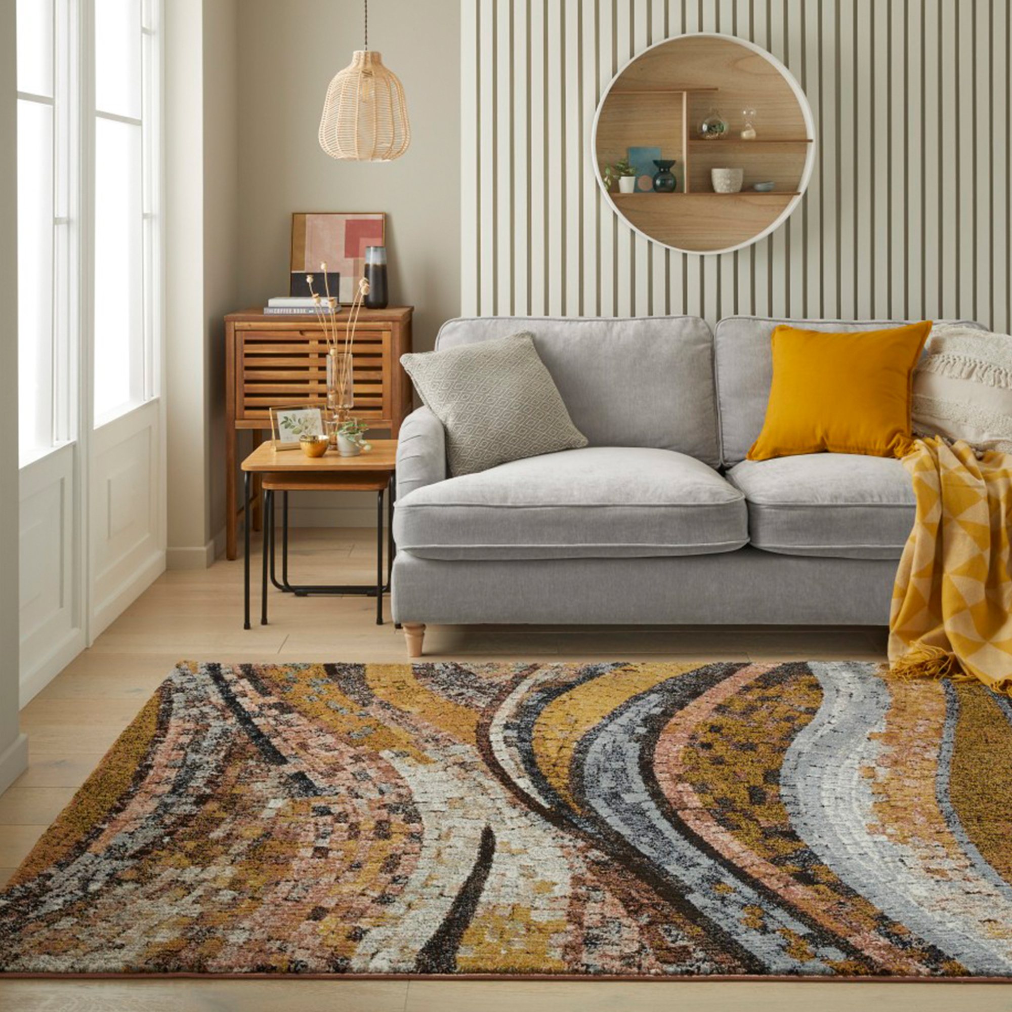 Amara Rug Bronze 160x220 | Aldiss of Norfolk