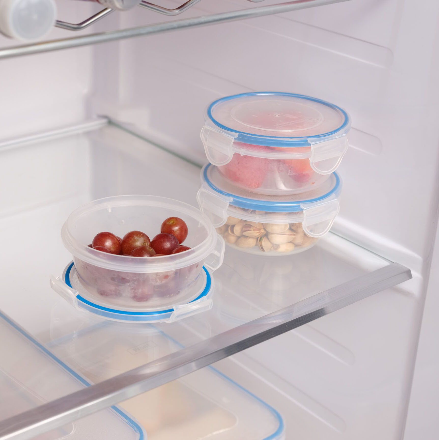 Addis | Clip Tight 300ml Round 3 Pack Container Set | Aldiss