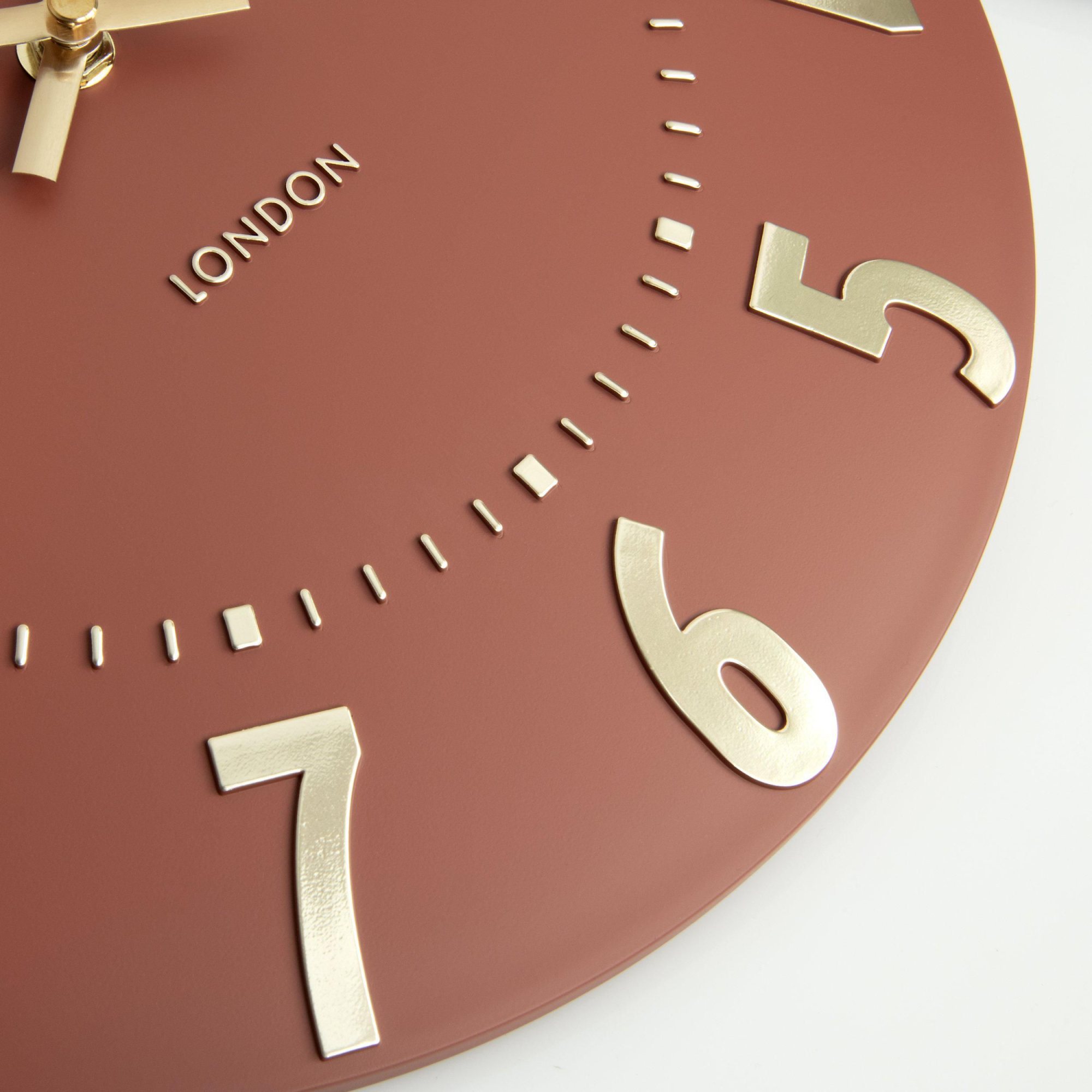 Thomas Kent Arabic 12" Auburn Wall Clock | Aldiss of Norfolk