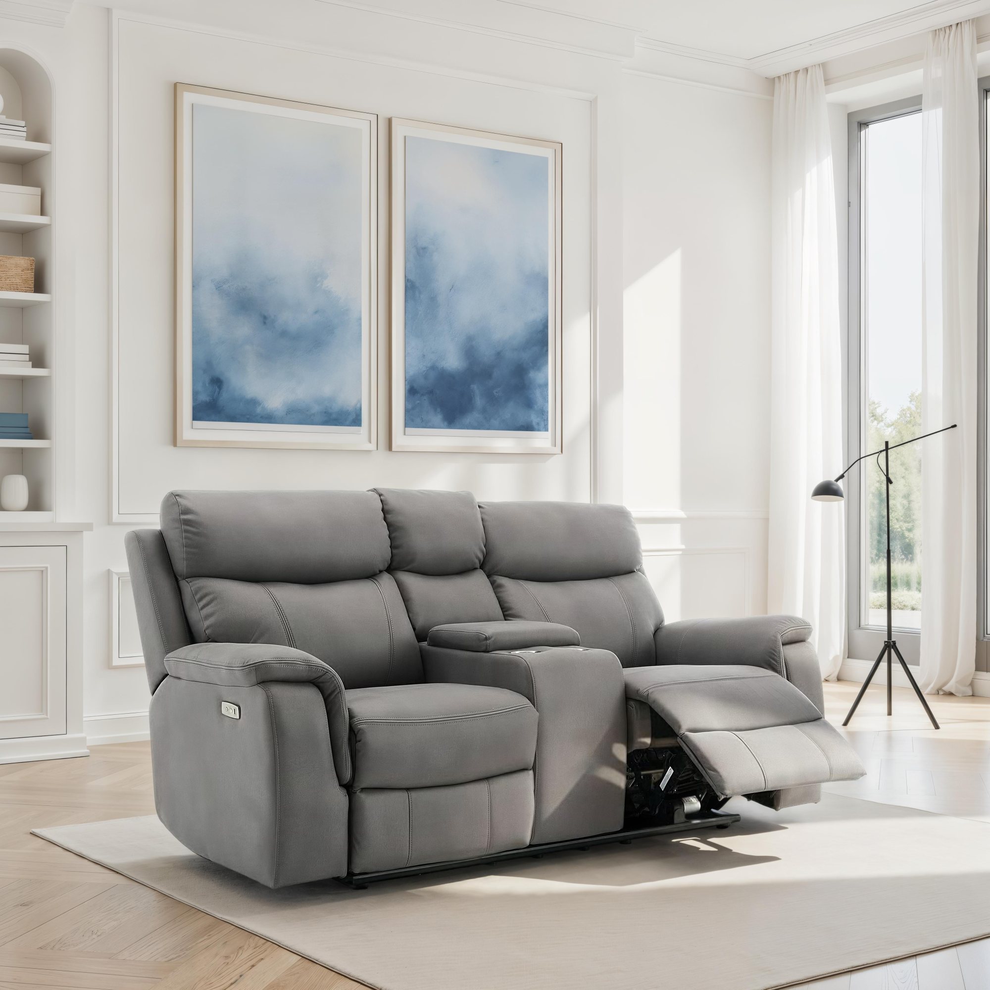 Stanwick Power Recliner Sofa & Console | Aldiss of Norfolk