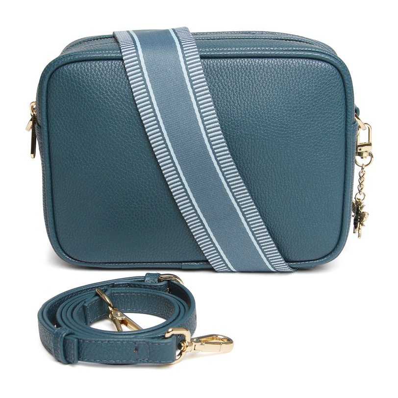 Alice Wheeler Soho Camera CrossBody Bag Teal | Aldiss