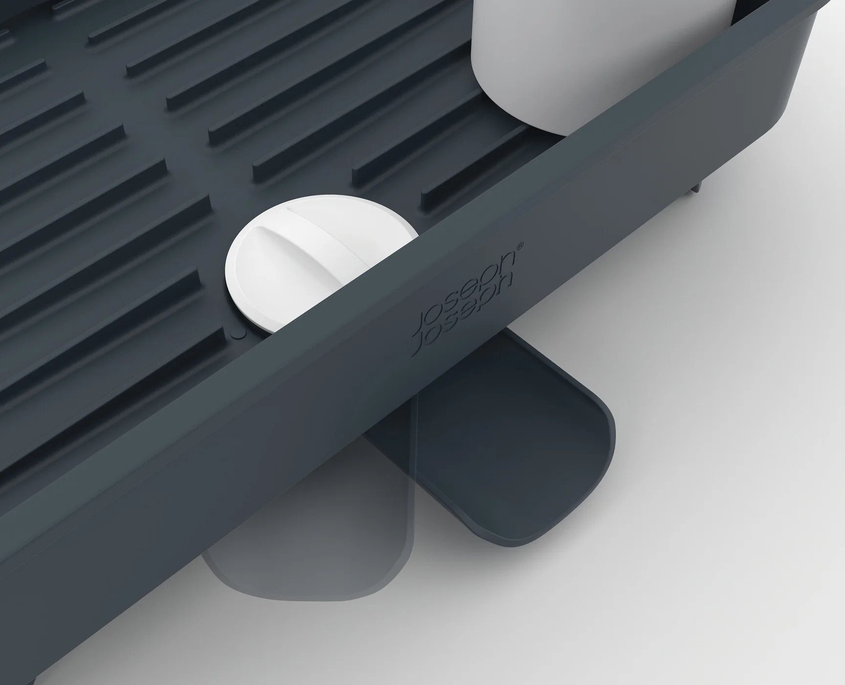 Extend Grey Expandable Dish Drainer Aldiss of Norfolk