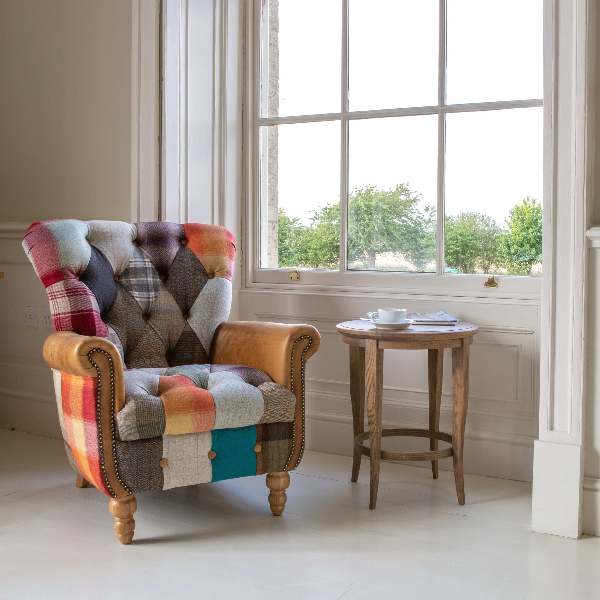 Gotham Patchwork Chair | Aldiss of Norfolk