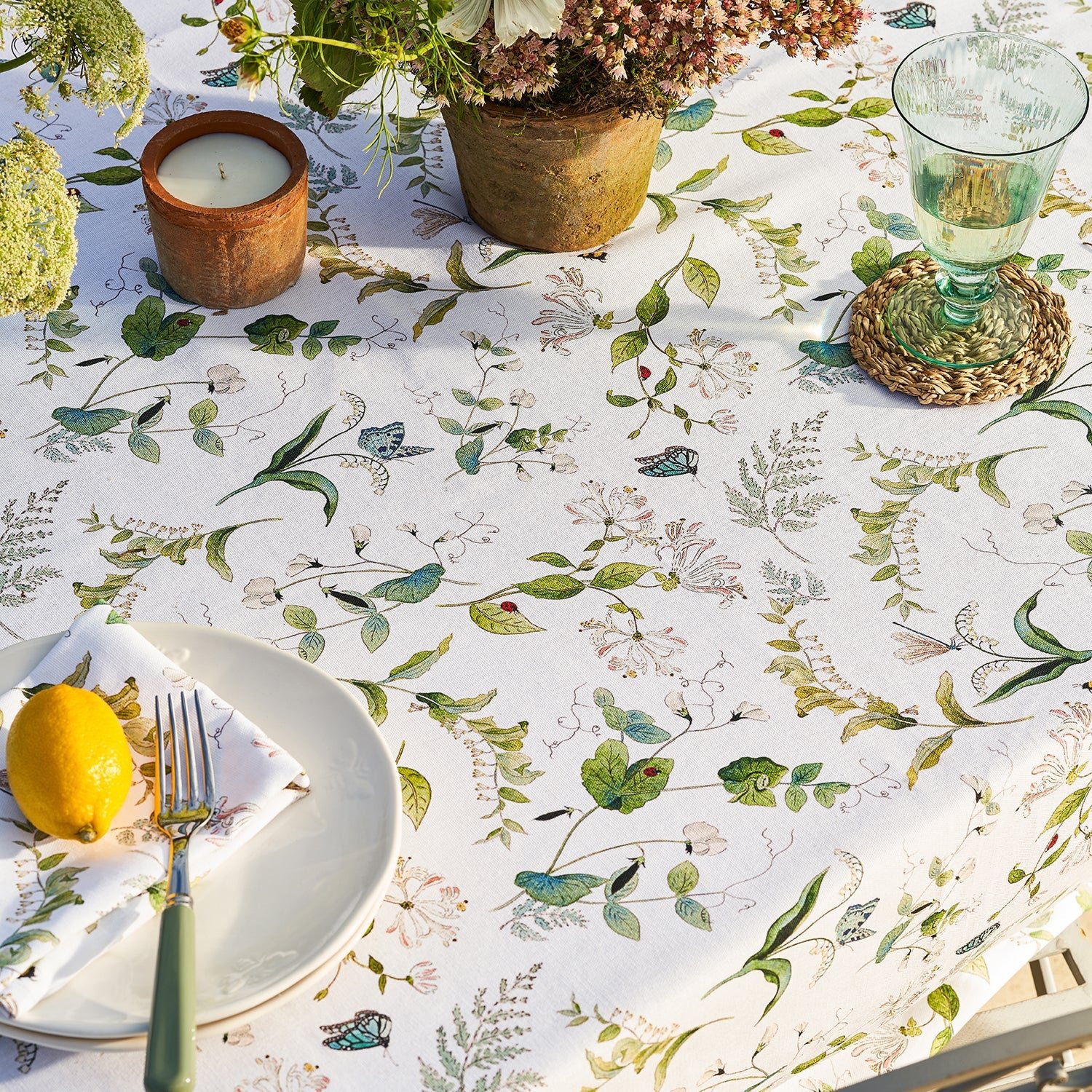 Sophie Allport Wild Floral Tablecloth | Aldiss of Norfolk