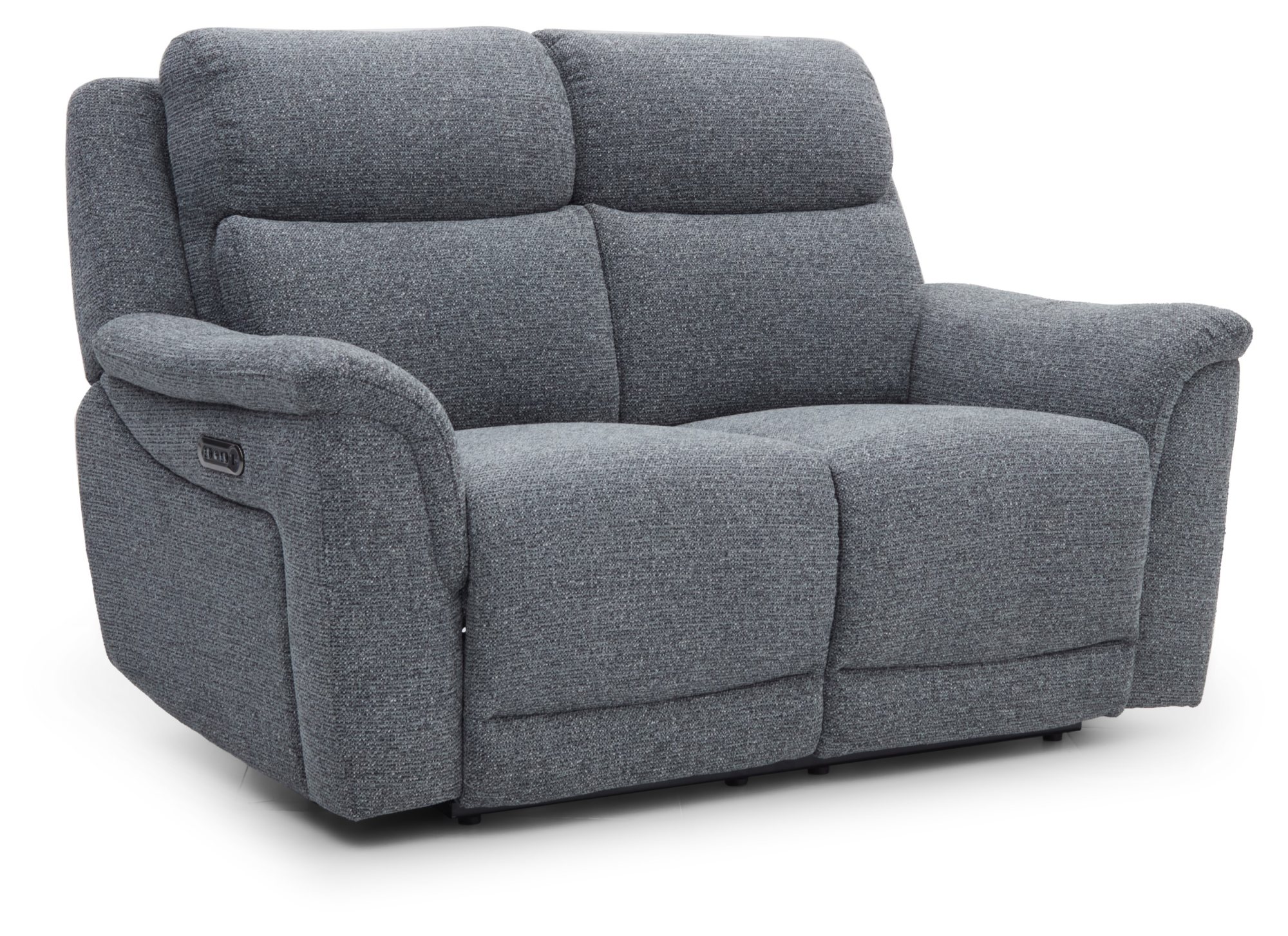 Noah 2 Seater Power Recliner in Milan Anthracite | Aldiss
