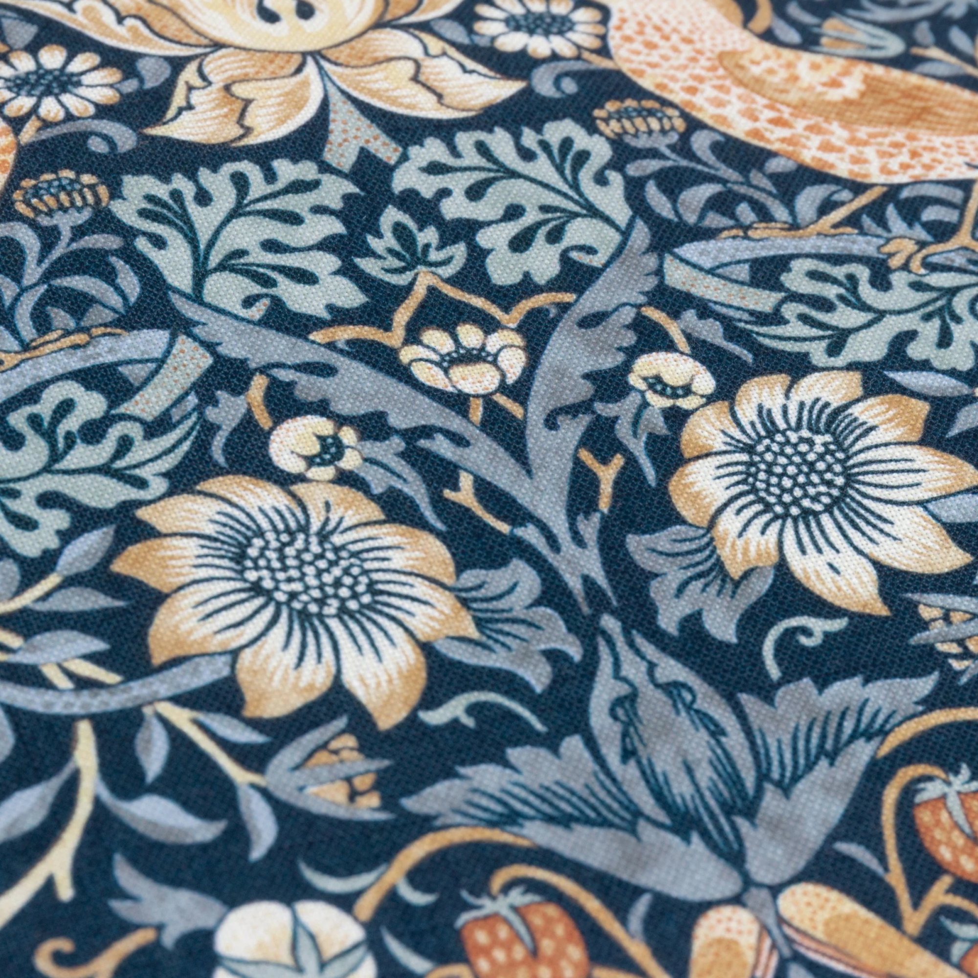 Portmeirion Set Di 6 Sottobicchieri Morris Strawberry Thief - Sughero, 10,5 Cm, Resistente Al Calore - 2