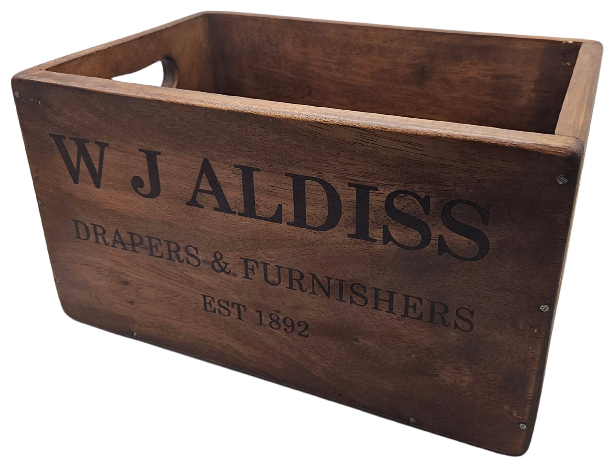 洋楽  Crates presents The Hundred Norfolk & Co Large Aldiss Storage Crate | Aldiss of Norfolk