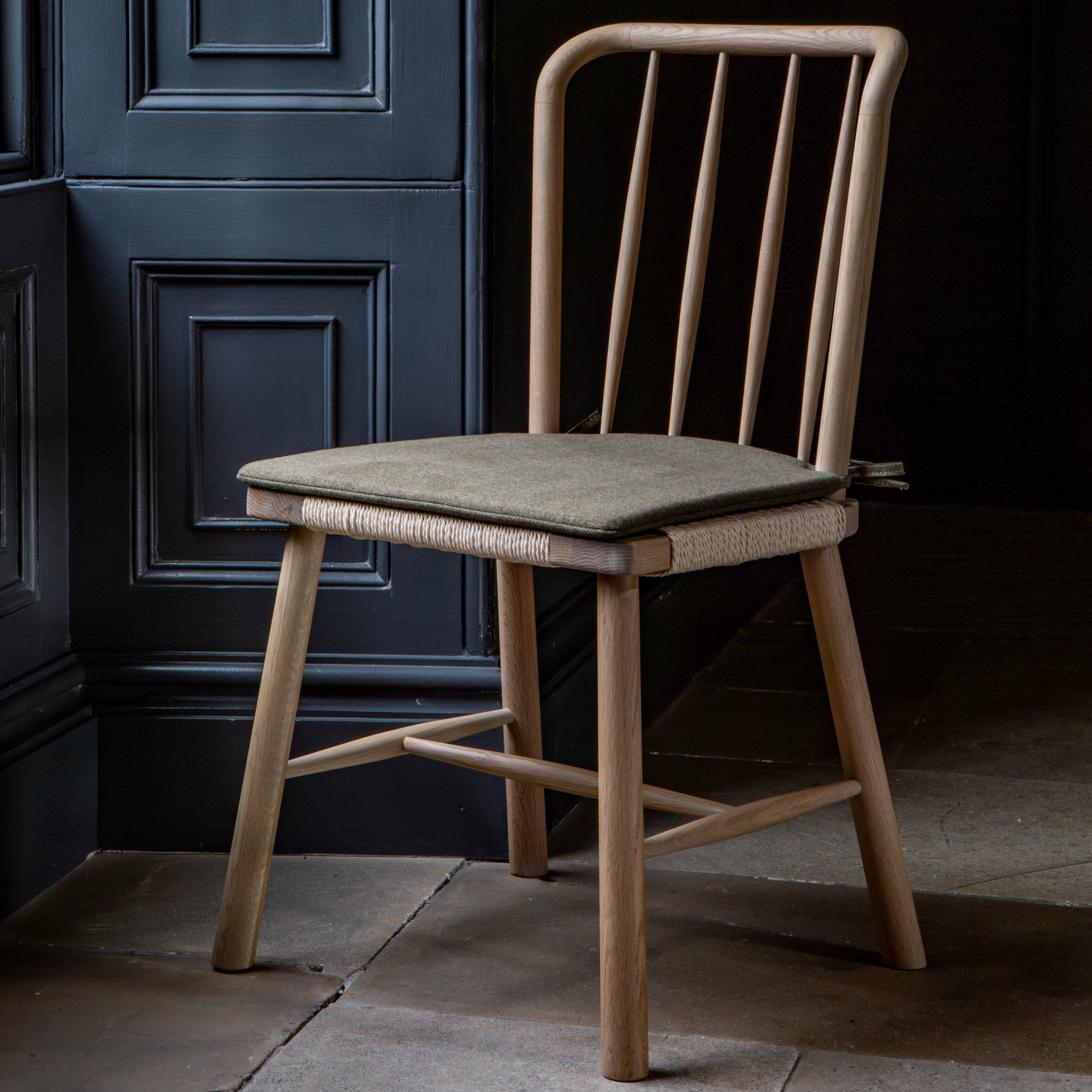 Anderson Spindle Back Chair & Seat Pad | Aldiss of Norfolk