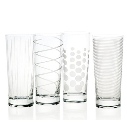 Mikasa Cheers Set of 4 Hiball Glasses Mikasa Cheers Set of 4 Hiball Glasses