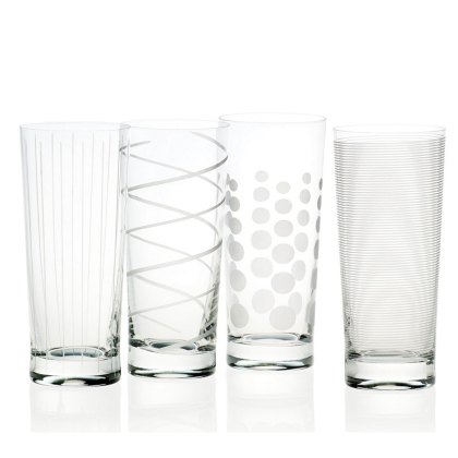 Mikasa Cheers Set of 4 Hiball Glasses