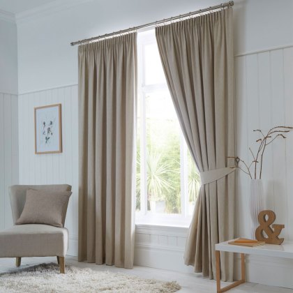 Fusion Dijon Natural Blackout Curtains Fusion Dijon Natural Blackout Curtains