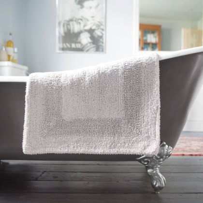 Bliss Silver Reversible Bathmat