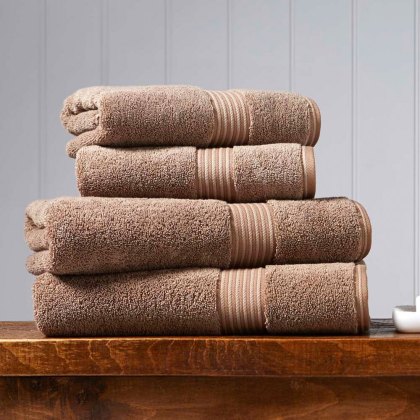 Christy  Supreme Mocha Towels Christy  Supreme Mocha Towels