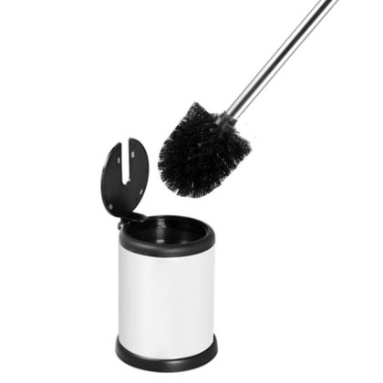 Aero White Toilet Brush