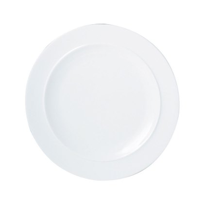 Denby White Dinner Plate